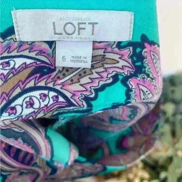 Loft Rivera Ann Taylor shorts SZ 6 - Picture 4 of 5